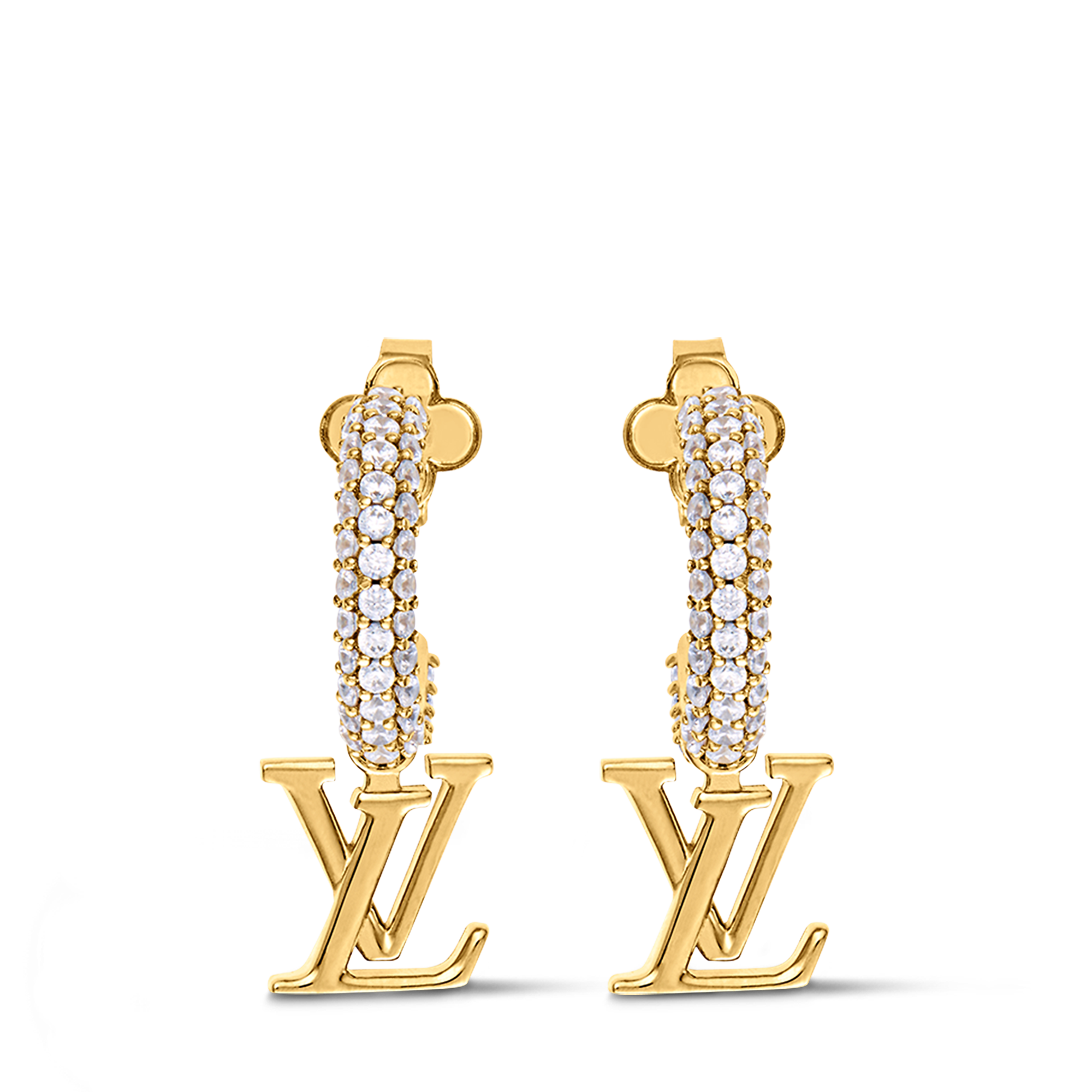 Shop LOUIS VUITTON LV Iconic Earrings at Beverly Center in Los